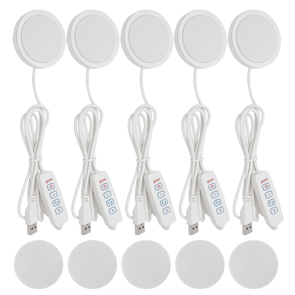 RGB LED Lamp Kit for 3D Printed Models – Remote & USB 5V LED Lamp Kit Richie's 5pcs 3colors USB Type-C