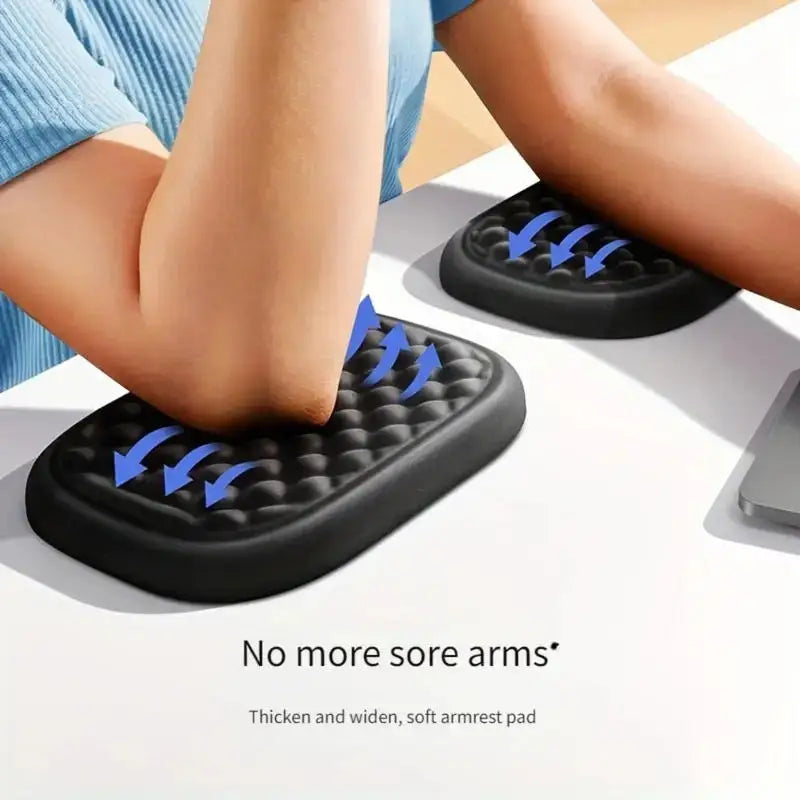 Ergonomic Silicone Wrist & Elbow Rest Pad for Desk | Armrest Wrist Elbow Rest Pad Richie's