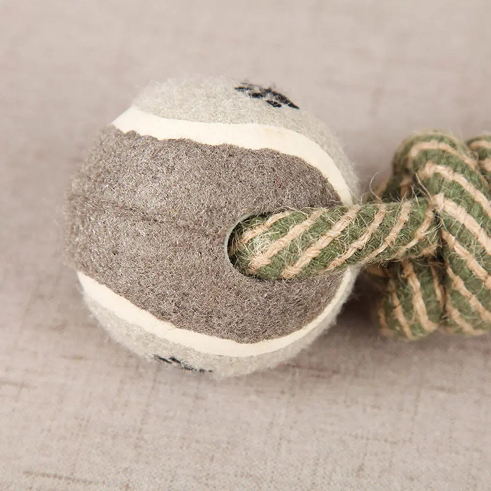 Cotton Rope Dumbbell Dog Chew Toy – Puppy Dental Knot Dog Rope Chew Toy Richie's