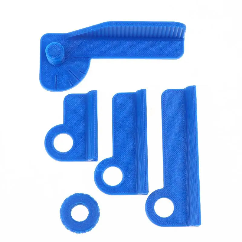 5-Angle Adjustable Drill Guide Jig 0–90° Woodworking Tool Drill Guide Jig Richie's Blue