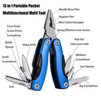 TOTNEND Folding Multi-Tool Pliers – Portable Camping Tool Folding Multi-Tool Richie's