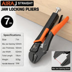 7/9/10" Heavy Duty Locking Pliers Adjustable Vise Grip Clamp Locking Pliers Richie's