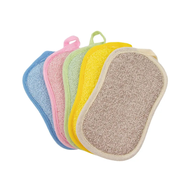 Reusable Sponge Wipe & Kitchen Brush – Washable, Lint-Free Kitchen Sponge Brush Richie's