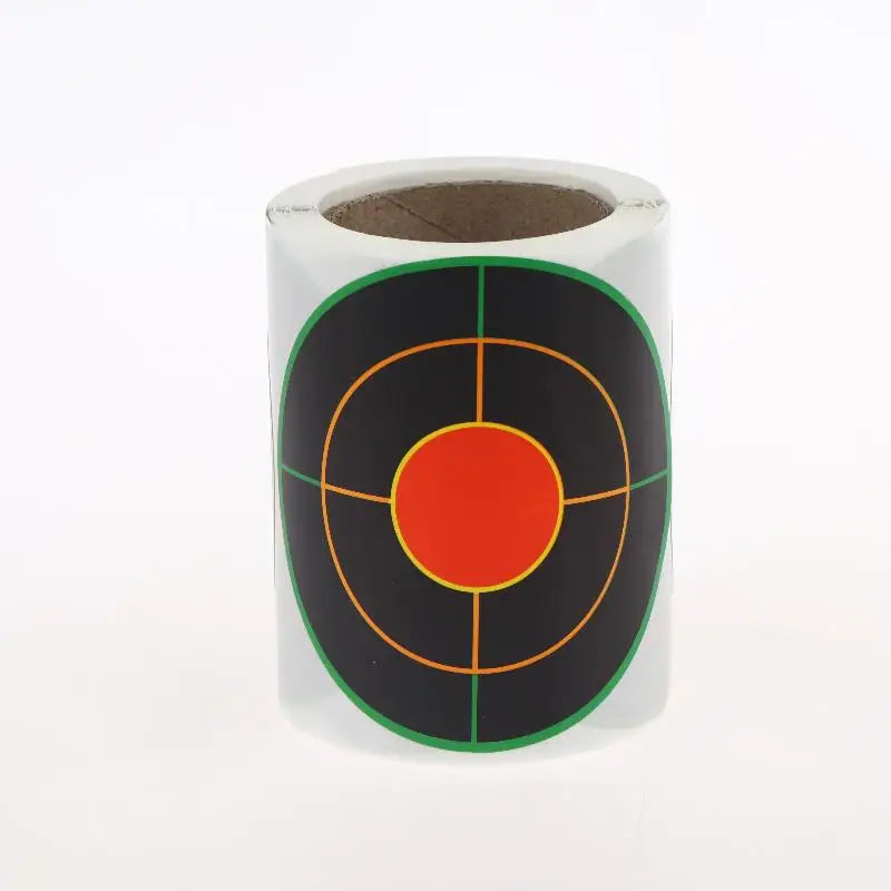 Square Shooting Target Stickers – Fluorescent Splash Impact Marks Shooting Target Stickers Richie's
