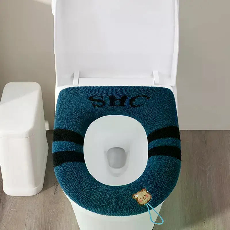Soft Washable Toilet Seat Cover Cushion Pad | Cozy Bathroom Comfort Toilet Seat Cover Richie's
