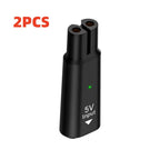 5V USB-C Shaver Adapter for Philips OneBlade QP2724 QP2834 Shaver Charging Adapter Richie's 2PCS Black
