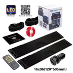 LED Matrix Panel APP Control DIY Animated Car Window Display LED Display Panel Richie's 20x64 2pcs