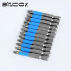 12Pcs PH/PZ Magnetic Screwdriver Bit Set S2 Anti-Slip 50mm Screwdriver Bit Set Richie's