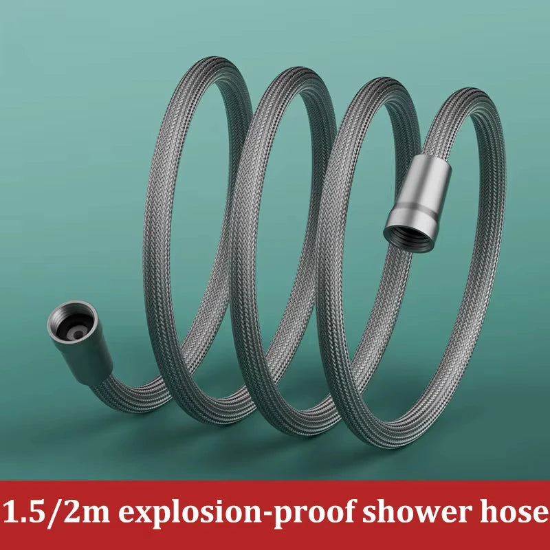 Anti-Kink Braided Shower Hose G1/2 Flexible Water Pipe Shower Hose Richie's