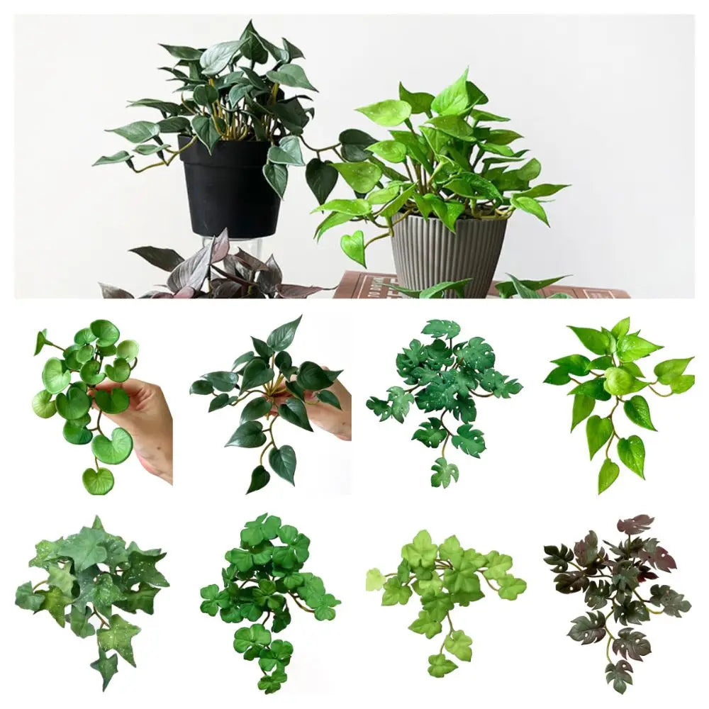 Faux Copper Coin Grass Artificial Plant Simulation Bonsai Decor Artificial Plant Richie's