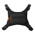 Outdoor Chest Vest Bag | Reflective Cycling Hiking Backpack Outdoor Chest Bag Richie's Black