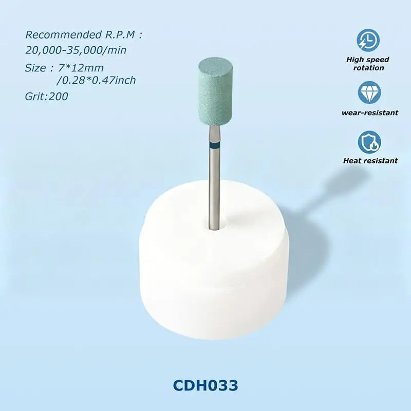 Green Diamond Polishing Stone Grinder – 2.35mm Shank Coarse Grit Diamond Grinding Bit Richie's A7