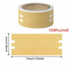 Tamper Evident Sealing Stickers 100/150Pcs – Kraft Security Labels Security Sealing Labels Richie's A1
