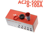 10pc 22MM Digital Ammeter Voltage Panel Meter LED AC 20-500V Digital Panel Meter Richie's Red 10pcs-A AC20-500V 0-100A