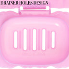 Double Layer Soap Box with Drainage & Waterproof Lid | Travel Soap Dish Holder Richie's Default Title