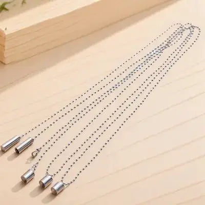 Silver Pull Chain Replacement for Ceiling Fans & Lamps | Retro Ceiling Fan Pull Chain Richie's