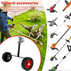 String Trimmer Support Wheels 26–28mm Adjustable Mower Attachment Trimmer Support Wheels Richie's