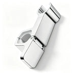 Adjustable ABS Shower Rail Holder – Universal Shower Head Bracket Shower Head Holder Richie's silver