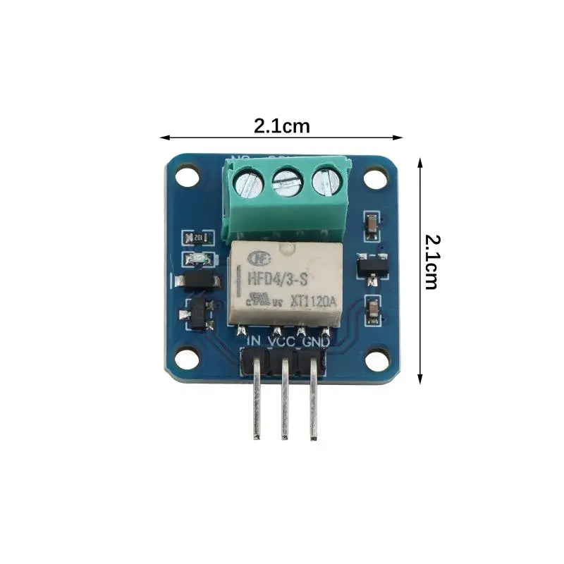 HFD4/3-S Relay Module 3.3–5V for STM32 & 51 Microcontrollers Relay Module Richie's as pic