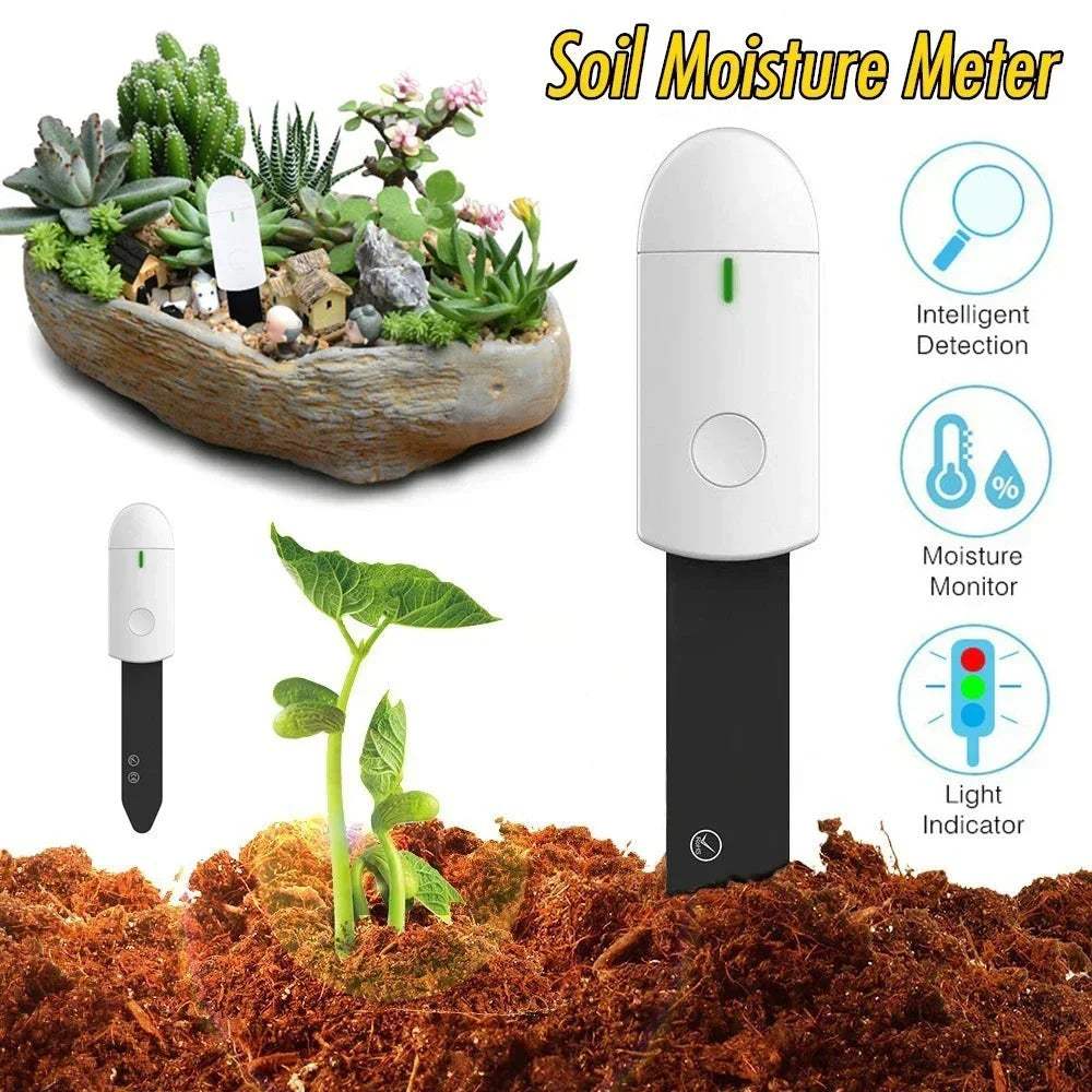 Smart Soil Moisture Meter – LED Plant & Garden Humidity Monitor Soil Moisture Meter Richie's