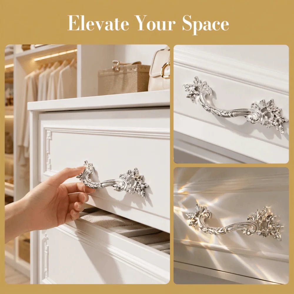 Zinc Alloy Vintage Drawer Pulls – European Furniture Handles Furniture Drawer Pulls Richie's