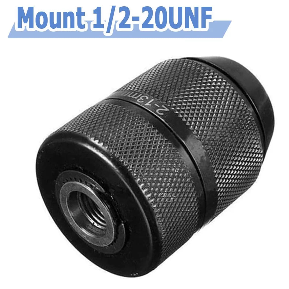 2–13mm Keyless Drill Chuck SDS Plus Adapter 1/2-20UNF Keyless Drill Chuck Richie's