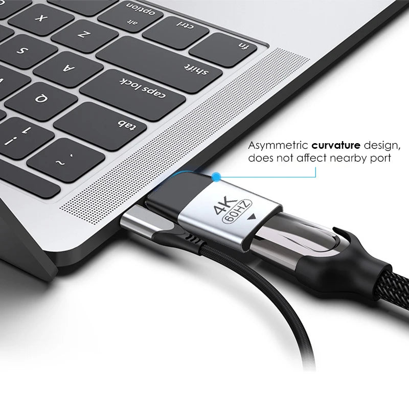 USB-C to HDMI 4K 60Hz Adapter – Aluminum for MacBook & Laptop USB-C Video Adapter Richie's