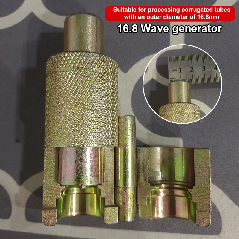 Corrugated Pipe Interface Maker Mould Tool – 5 Sizes Pipe Mould Tool Richie's 16.8mm