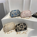 Retro Chinese Cheongsam Shoulder Bag | Chain Wristlet Women Shoulder Bag Richie's