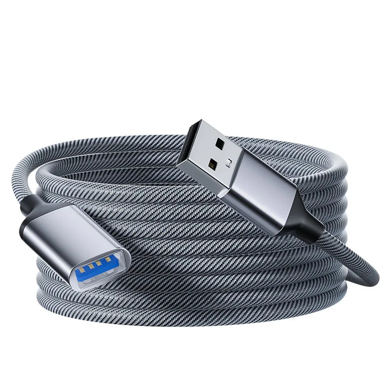 USB 3.0 Male to Female Nylon Braided Extension Cable 0.5M–2M USB Extension Cable Richie's 2m