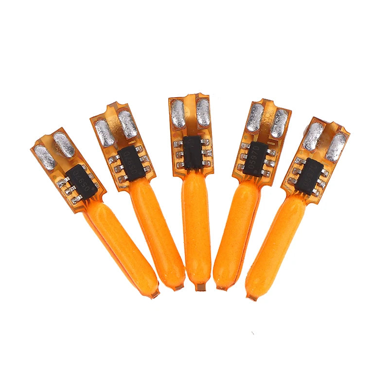 LED Flame Candle Bulbs 3V 1800K COB Filament – 5 or 10 Pack Decorative LED Bulbs Richie's 5pcs
