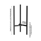 Modern Metal Flower Stand Rack with Casters – Triangle Planter Metal Plant Stand Richie's