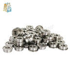 10pcs Flanged Ball Bearings F682ZZ–F689ZZ Chrome Steel ZZ Shield Flanged Ball Bearings Richie's