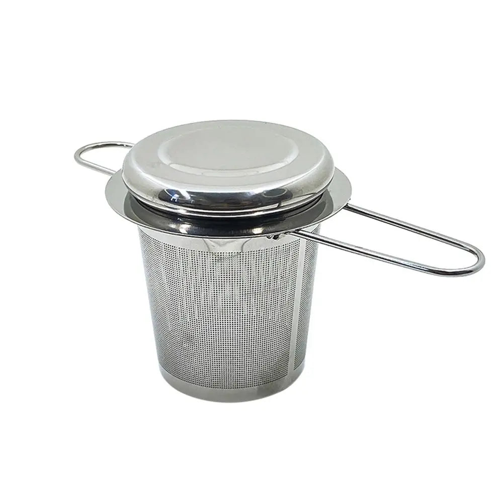 Stainless Steel Mesh Tea Infuser with Lid – Reusable Filter Tea Infuser Richie's