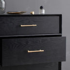 Solid Brass Cabinet Handles Vertical Fluting Drawer Pulls Cabinet Drawer Pulls Richie's