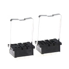 PT08-0 8-Pin Relay Socket Bracket for DIY Electronics (2 Pcs) Relay Socket Bracket Richie's