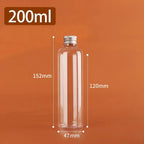 Clear Plastic Bottles with Aluminum Cap – 5ml to 500ml Cosmetic Storage Bottles Richie's A14
