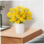 10-Head Yellow Artificial Daffodils – Realistic Faux Floral Decor Artificial Flowers Richie's