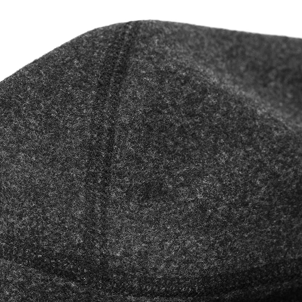 Men's Fleece Beanie with Glasses Hole – Winter Cycling Hat Fleece Beanie Hat Richie's