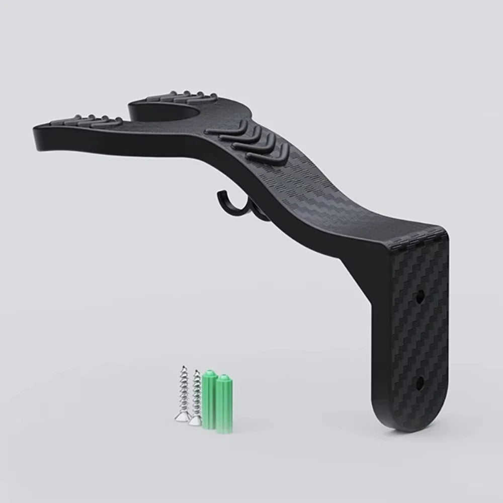 Wall Mount Helmet Hook Rack – Multipurpose Jacket & Bag Hanger Wall Mount Hook Rack Richie's