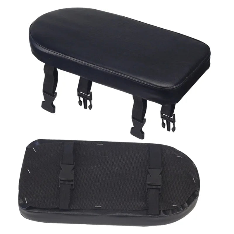 Bike Rear Seat Cushion with Backrest & Foot Pedals Bike Rear Seat Richie's
