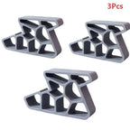 3-Pack Sliding Window Stopper Door Wedge Non-Slip Track Lock Window Door Stopper Richie's Gray