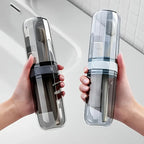 Portable Toothbrush Travel Kit – Mouthwash Cup & Storage Case Oral Care Travel Kit Richie's