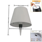 Wireless Wine Bottle LED Lamp – Touch Dimming, USB-C LED Table Lamp Richie's