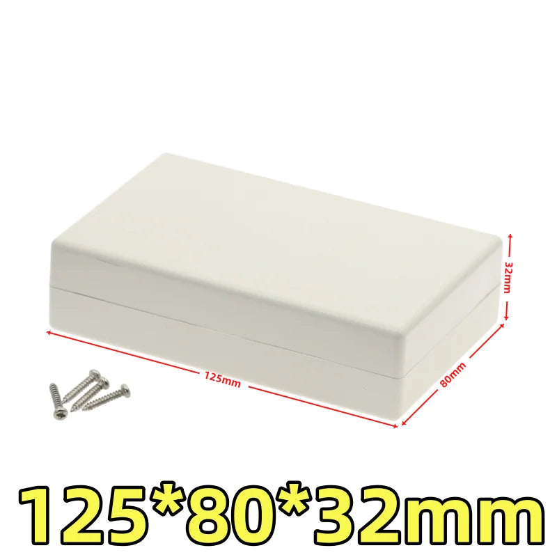 Waterproof ABS Plastic Electronic Project Box Enclosure Case Electronic Enclosure Box Richie's 125x80x32mm-Grey
