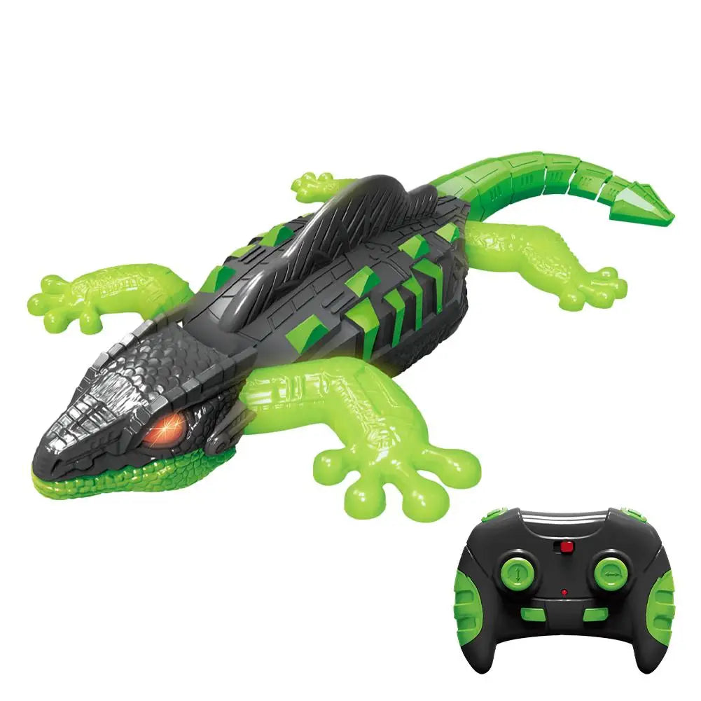 RC Wall Crawling Gecko Remote Control Lizard Toy with LED RC Crawling Toy Richie's 1set