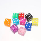 10Pcs Transparent Acrylic Dice 16mm Square Edge – Board Games Board Game Dice Richie's