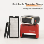 DIY Self-Inking Stamp Kit – Adjustable Multi-Size Monogram Set Self-Inking Stamp Kit Richie's