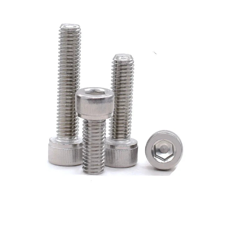 160Pcs M3 SS304 Hex Socket Cap Head Screws Assortment Set Screw Assortment Set Richie's
