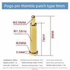 DIP SMD Double Spring PCB Pogo Pin Connectors 20/50/100 Pcs